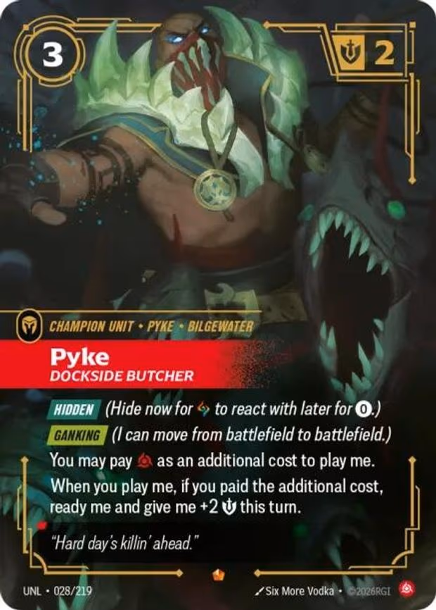Pyke - Dockside Butcher