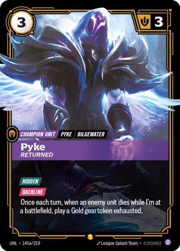Pyke - Returned - Showcase (145a/219)
