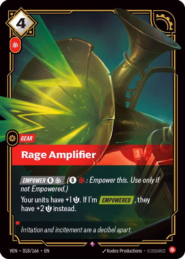 Rage Amplifier - Rare (018/166)