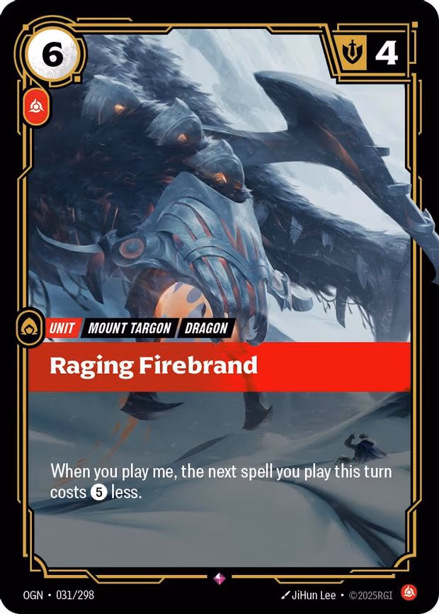 Raging Firebrand - Rare (031/298)