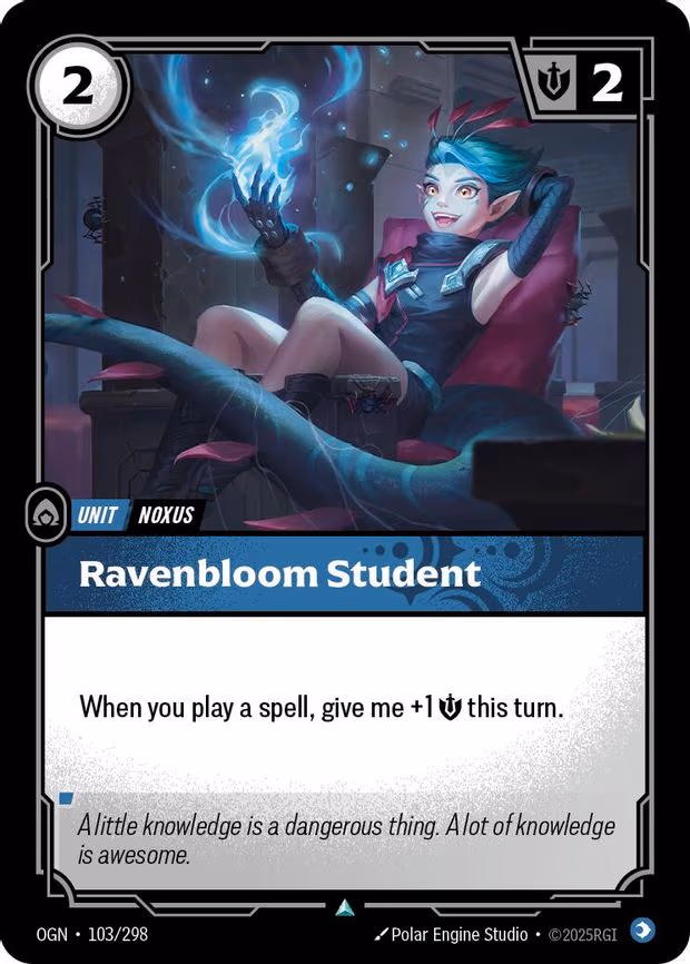 Ravenbloom Student - Uncommon (103/298)