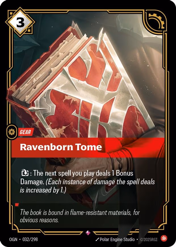 Ravenborn Tome - Rare (032/298)