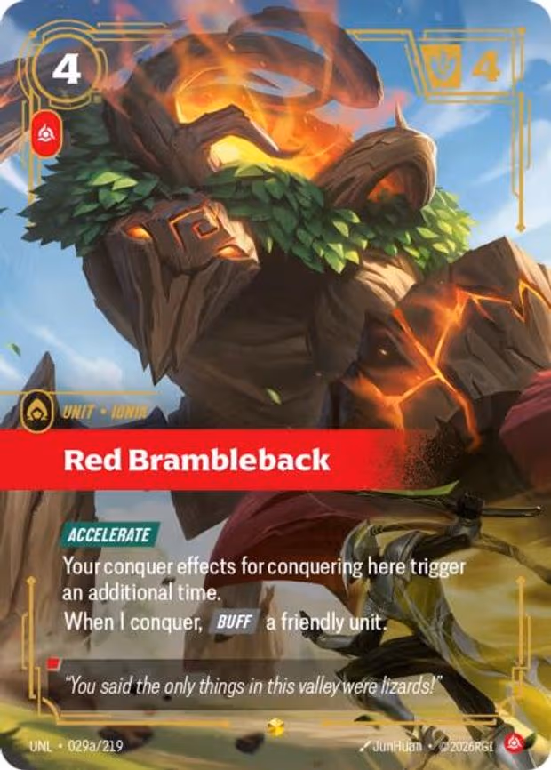 Red Brambleback - Showcase (029a/219)