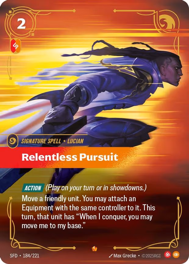 Relentless Pursuit - Epic (184/221)