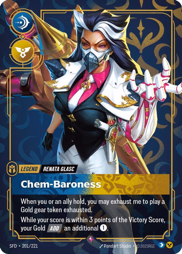 Renata Glasc - Chem-Baroness - Rare (201/221)