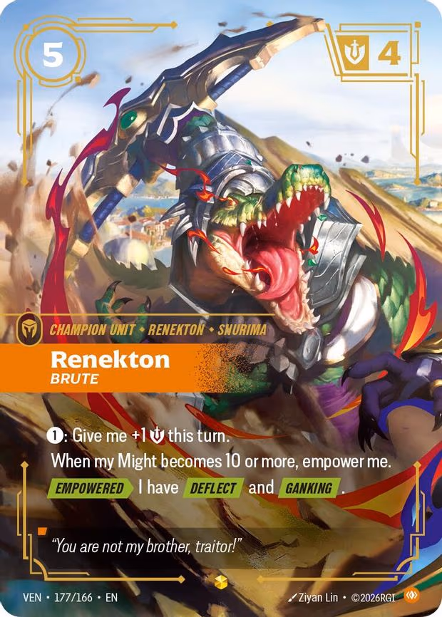 Renekton - Brute (Overnumbered) - Epic (177/166)