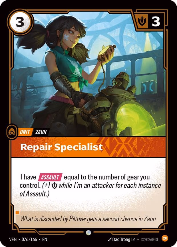 Repair Specialist - Common (076/166)
