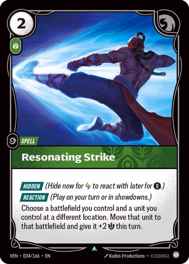 Resonating Strike - Uncommon (034/166)