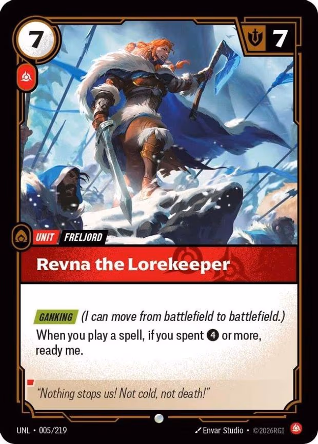 Revna the Lorekeeper - Common (005/219)