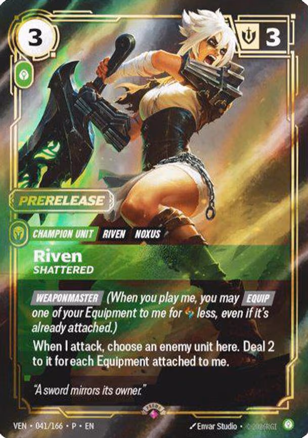 Riven, Shattered - Promo (041/166)