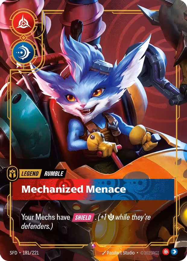 Rumble - Mechanized Menace - Rare (181/221)