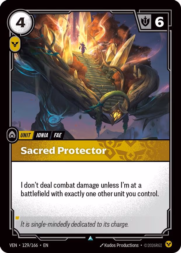 Sacred Protector - Uncommon (129/166)