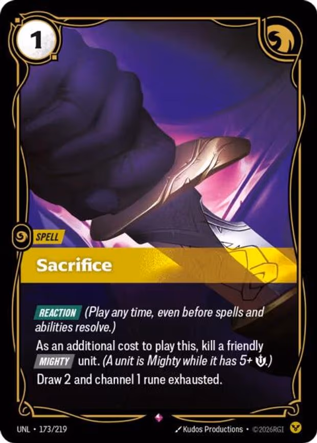 Sacrifice