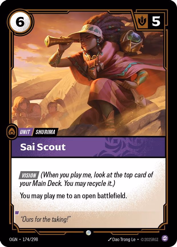 Sai Scout - Common (174/298)