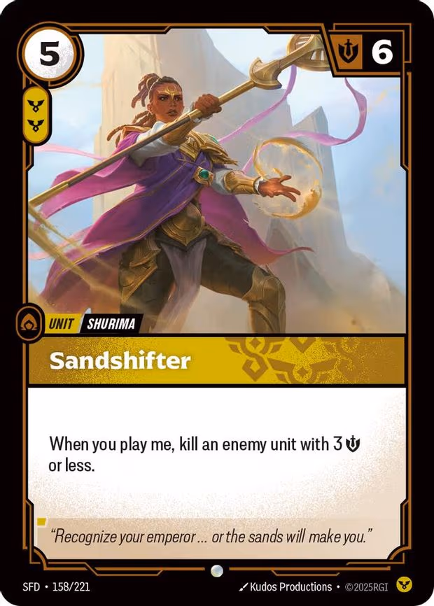 Sandshifter - Common (158/221)