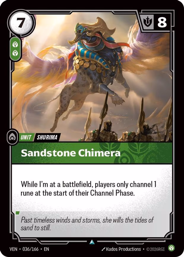 Sandstone Chimera - Uncommon (036/166)