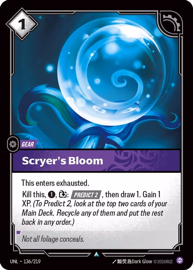 Scryer's Bloom - Uncommon (136/219)