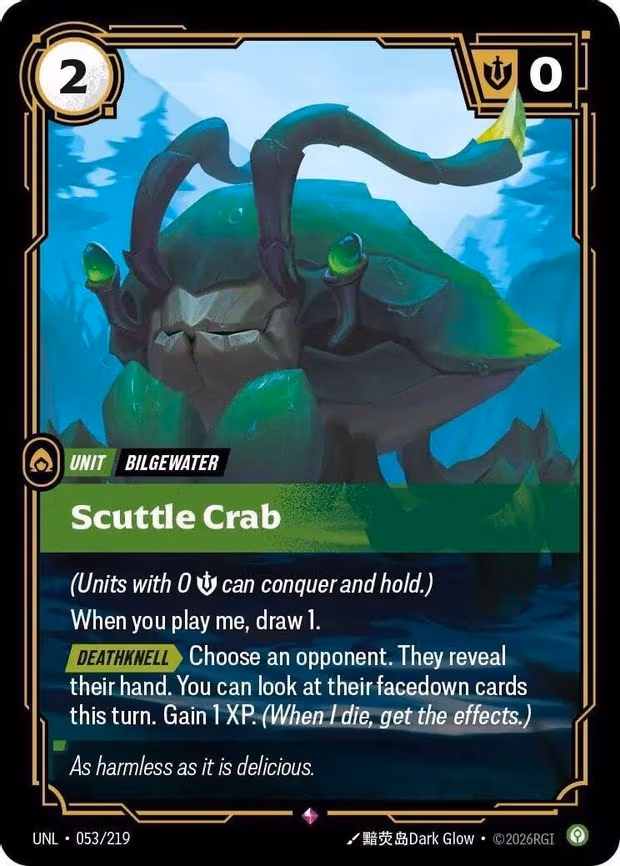 Scuttle Crab - Rare (053/219)
