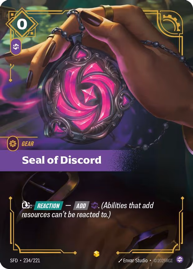 Seal of Discord (Overnumbered)