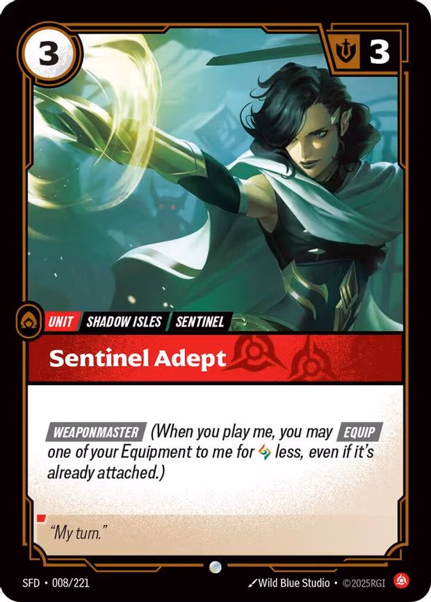 Sentinel Adept - Common (008/221)