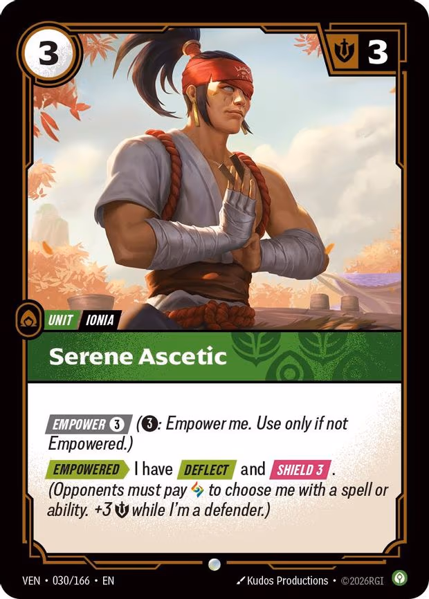 Serene Ascetic - Common (030/166)
