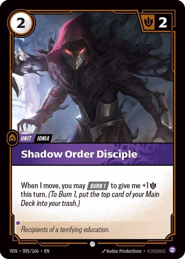 Shadow Order Disciple - Common (095/166)