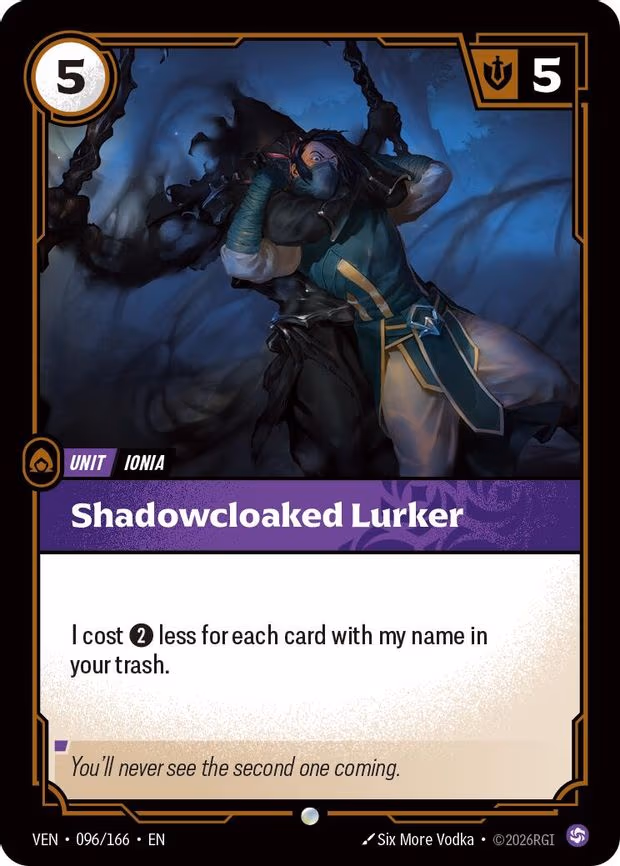 Shadowcloaked Lurker - Common (096/166)