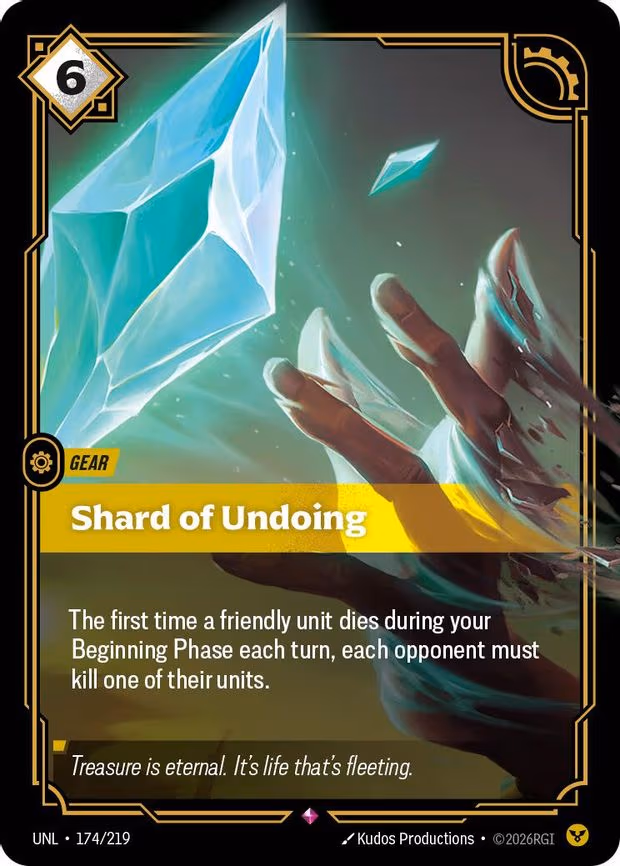 Shard of Undoing - Rare (174/219)