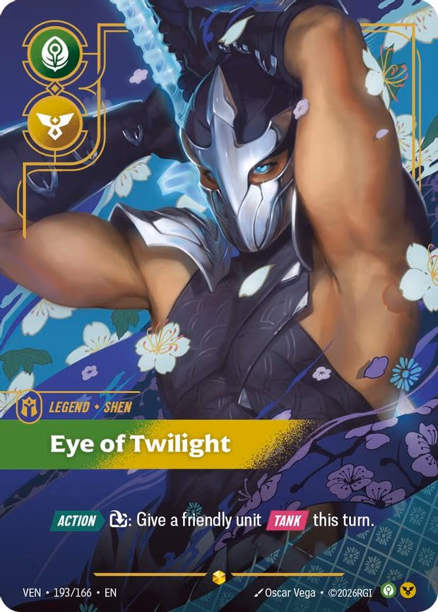 Shen - Eye of Twilight (Overnumbered) - Rare (193/166)
