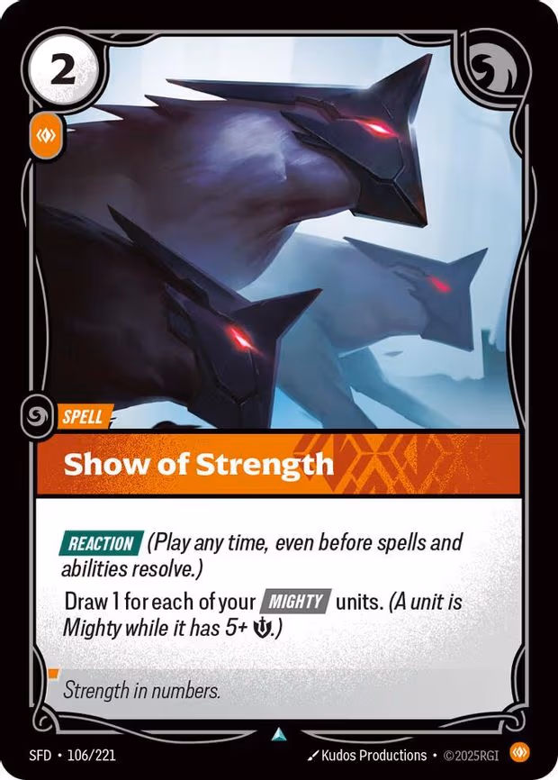 Show of Strength - Uncommon (106/221)