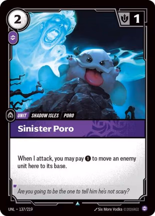 Sinister Poro - Uncommon (137/219)