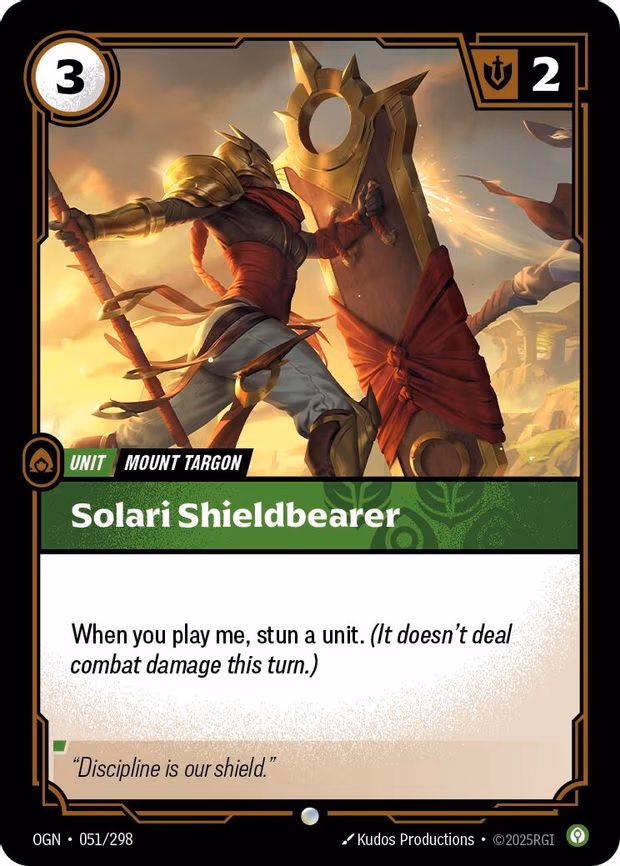 Solari Shieldbearer - Common (051/298)