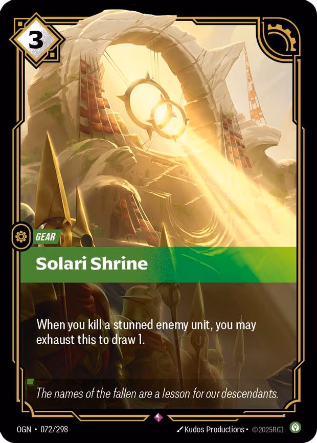 Solari Shrine - Rare (072/298)