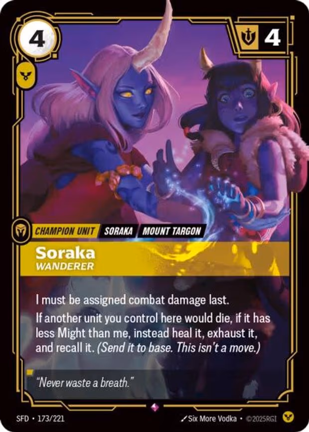 Soraka - Wanderer - Rare (173/221)