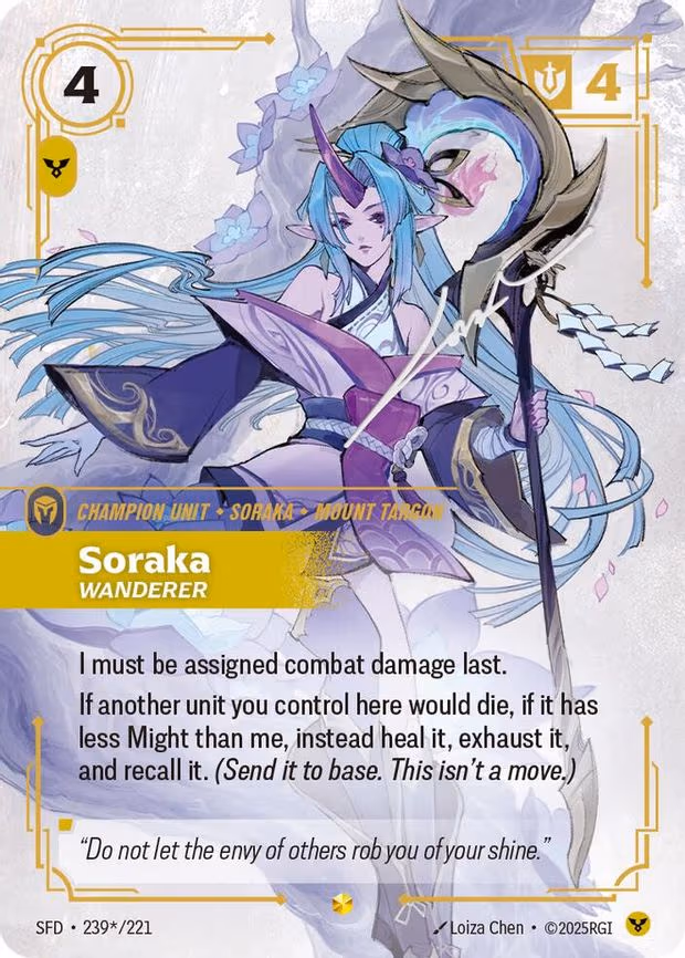 Soraka - Wanderer (Signature)