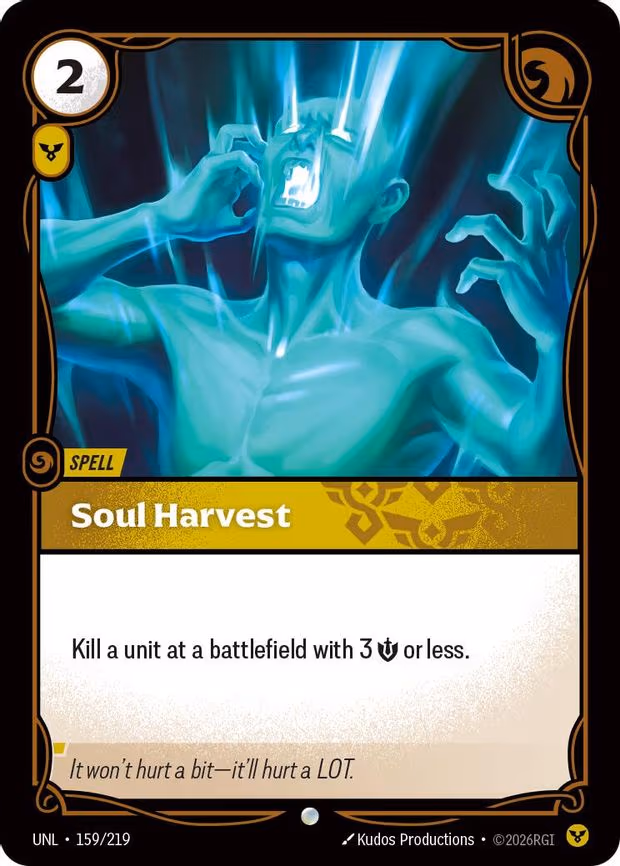 Soul Harvest - Common (159/219)