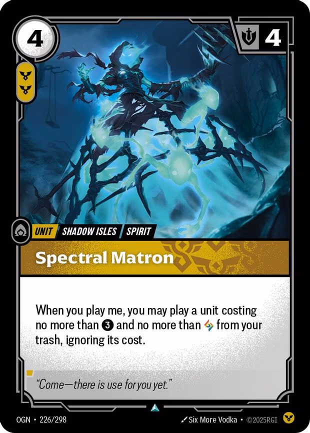 Spectral Matron - Uncommon (226/298)