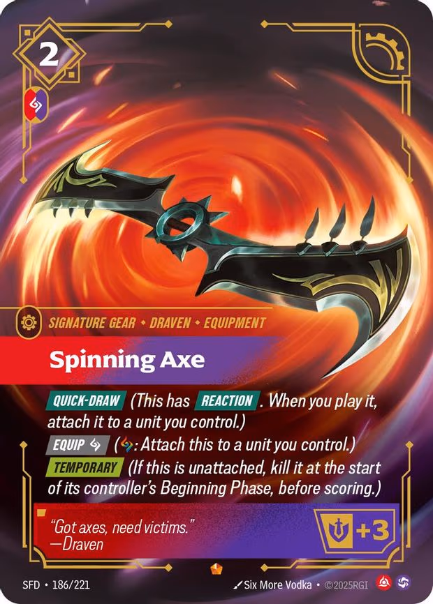 Spinning Axe - Epic (186/221)