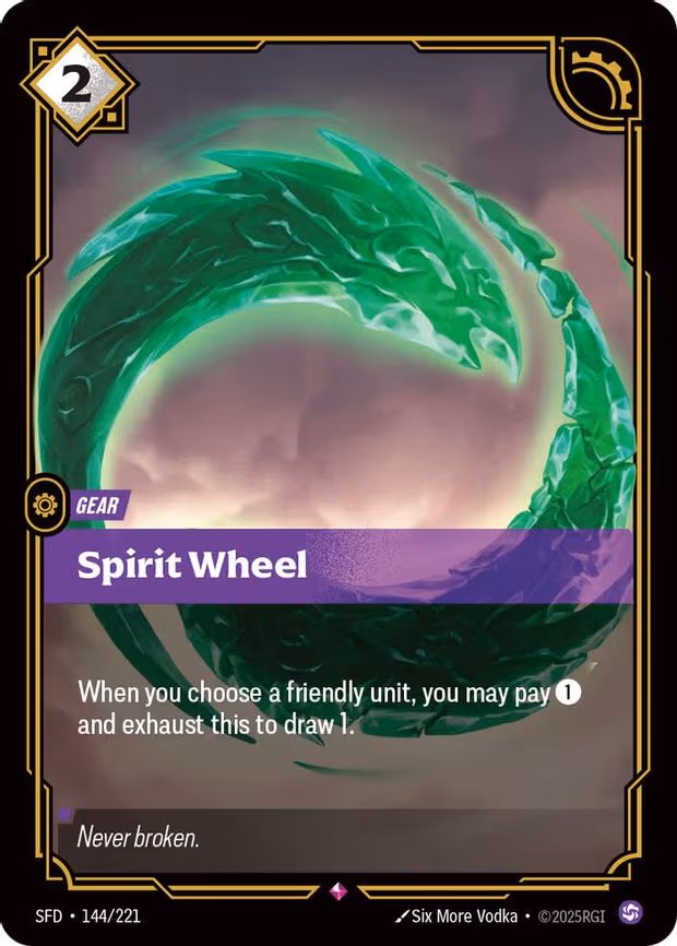 Spirit Wheel - Rare (144/221)