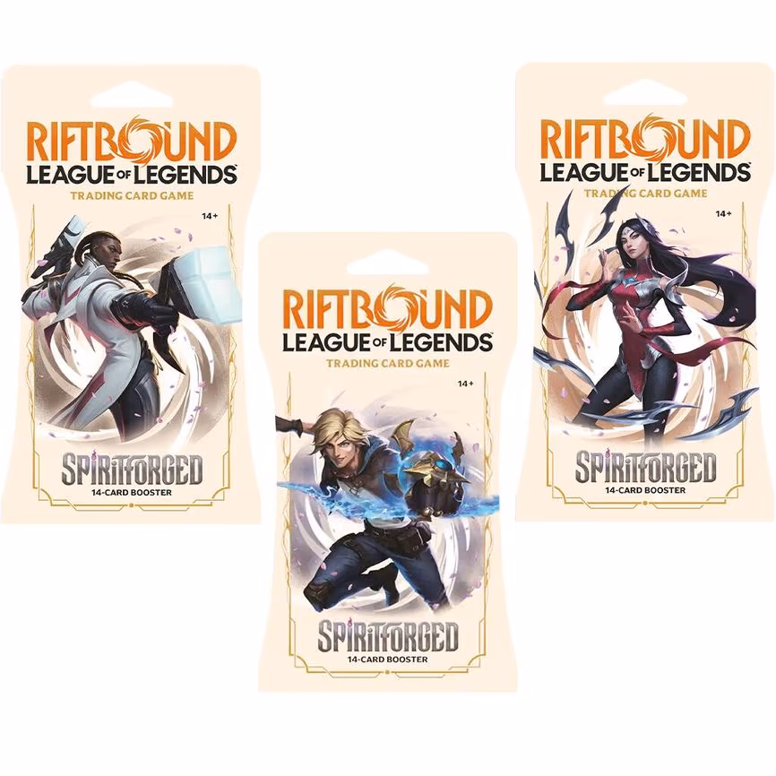 Spiritforged - Sleeved Booster Pack Art Bundle [Set of 3]