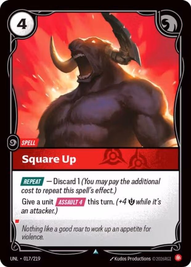 Square Up - Uncommon (017/219)