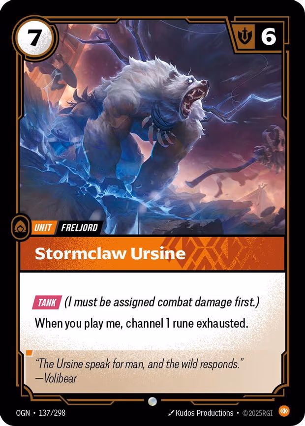Stormclaw Ursine - Common (137/298)