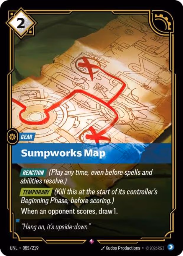 Sumpworks Map - Rare (085/219)