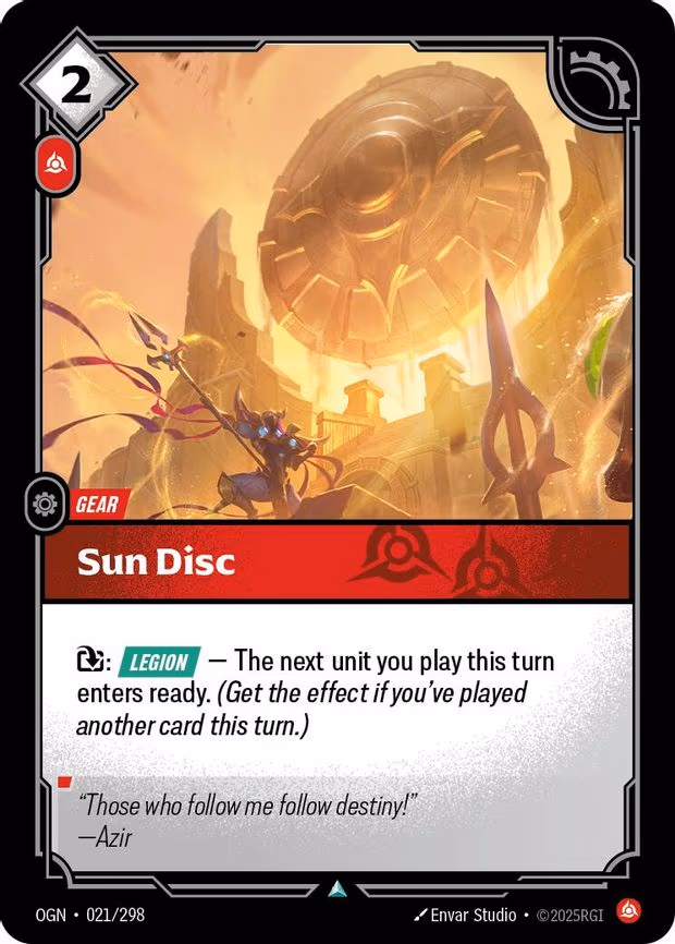 Sun Disc - Uncommon (021/298)