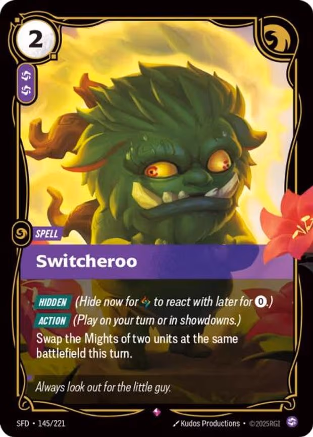 Switcheroo - Rare (145/221)