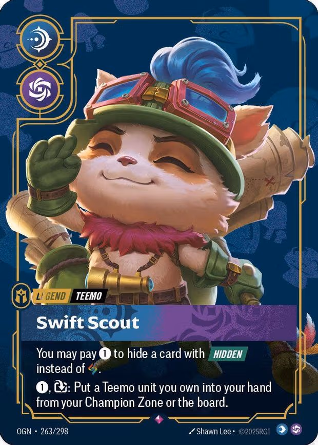 Teemo - Swift Scout (Metal) (Best Of) - Promo (263/298)