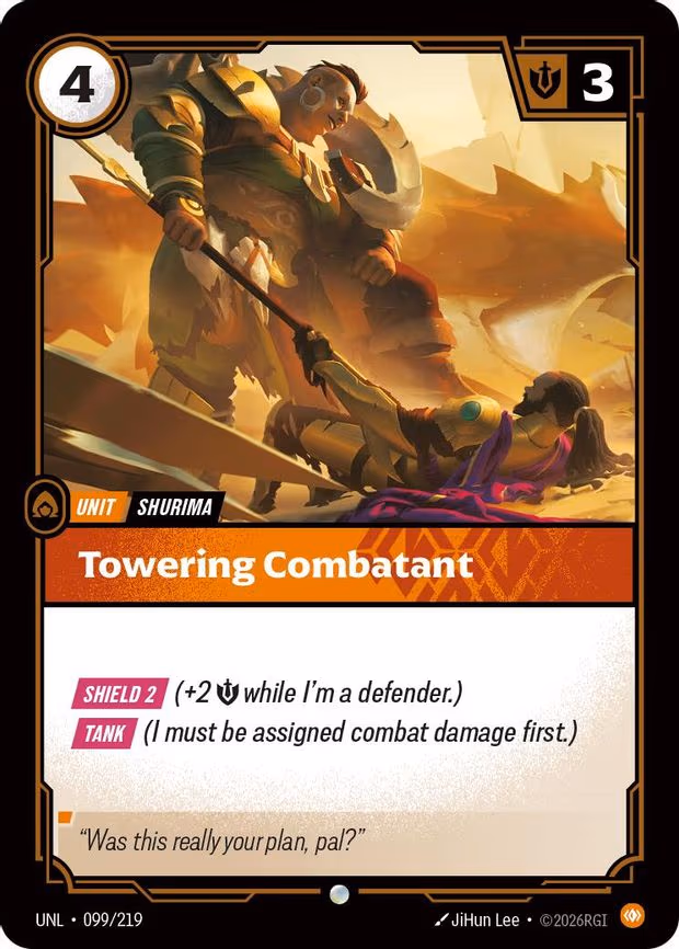 Towering Combatant - Common (099/219)