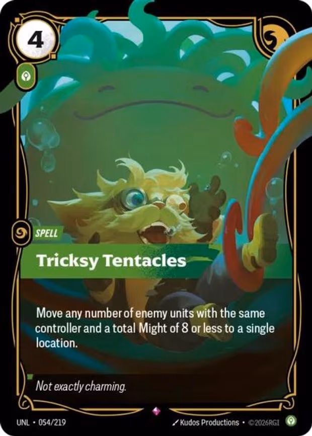 Tricksy Tentacles - Rare (054/219)