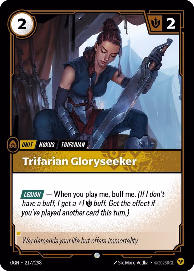 Trifarian Gloryseeker - Common (217/298)