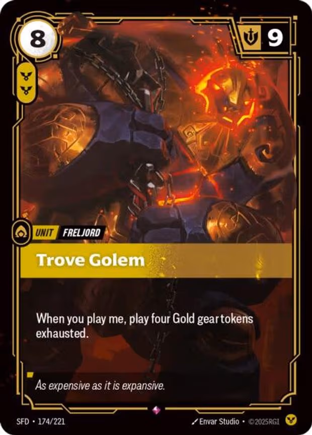 Trove Golem - Rare (174/221)